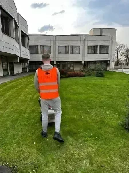 Žolės pjovimas — nuotrauka 3